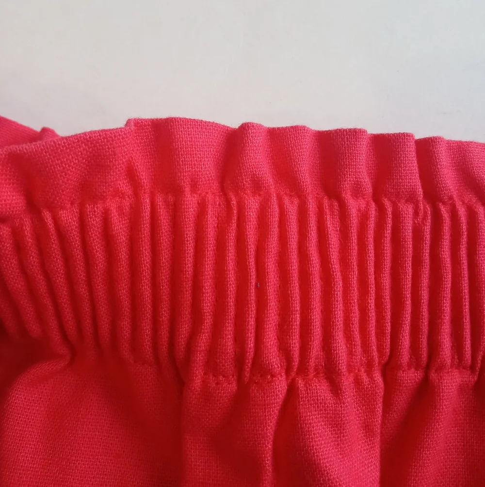 J.Crew Casual Lined Coral Red Linen Blend Mini Skirt A-line NWT